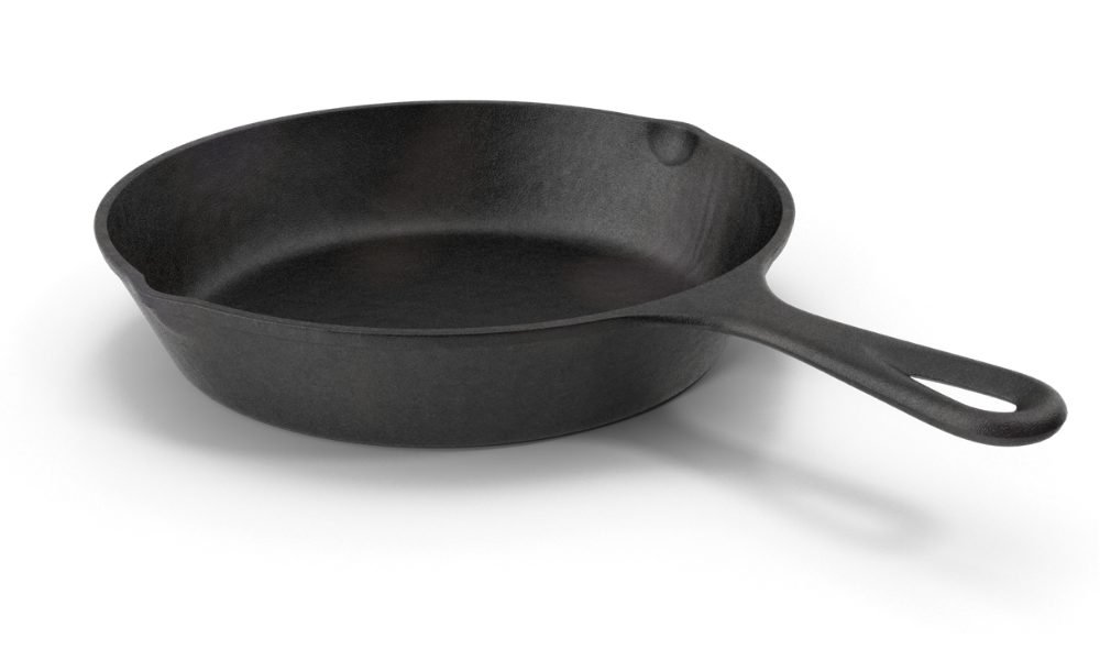 how to clean a cast-iron skillet 